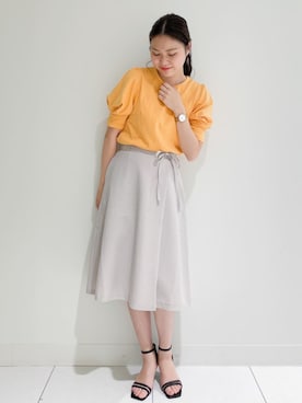 index スタッフさん(レディース・158cm)の春コーディネート