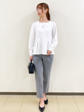 index スタッフさん（レディース・167cm）の秋コーディネート