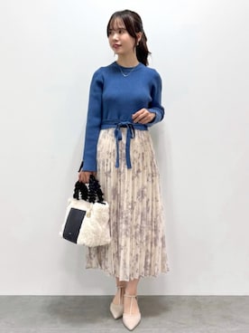 「index（インデックス）のアイテム」を使った、index スタッフさん（レディース・148cm）の秋コーディネート