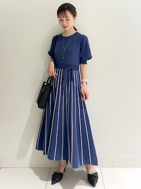 index スタッフさん（レディース・148cm）の夏コーディネート