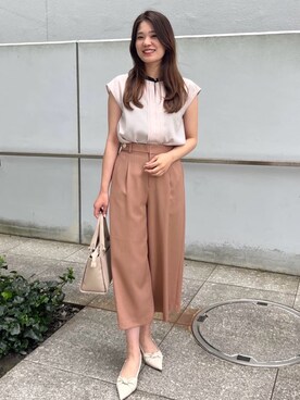 index スタッフさん(レディース・165cm)の夏コーディネート