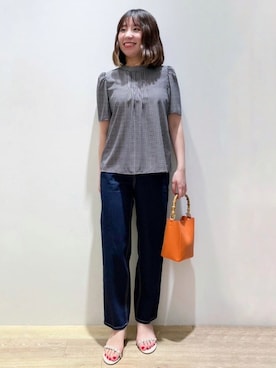 index スタッフさん(レディース・156cm)の春コーディネート