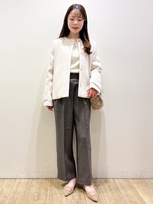 ノーカラーショートコート（ノーカラーコート）｜index（インデックス