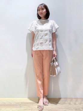 index スタッフさん(レディース・160cm)の春コーディネート