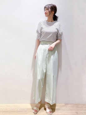 index スタッフさん(レディース・158cm)の春コーディネート