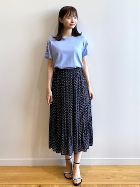 index スタッフさん(レディース・158cm)の夏コーディネート