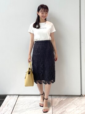 index スタッフさん（レディース・158cm）の春コーディネート