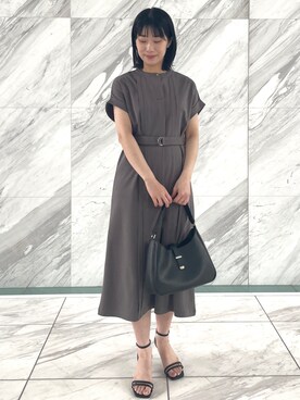 index スタッフさん（レディース・158cm）の春コーディネート