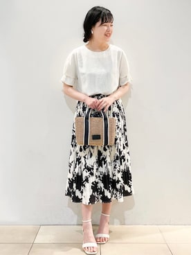 index スタッフさん(レディース・158cm)の春コーディネート