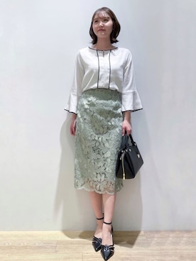 index スタッフさん（レディース・160cm）の春コーディネート