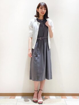 index スタッフさん（レディース・158cm）の春コーディネート