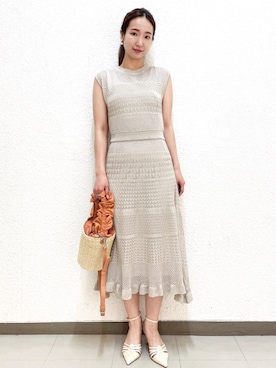 index スタッフさん(レディース・160cm)の夏コーディネート