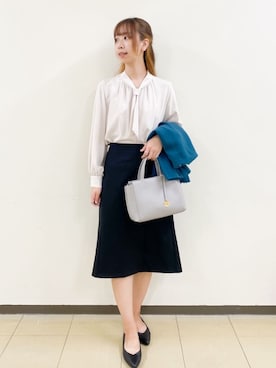 index スタッフさん（レディース・167cm）の秋コーディネート