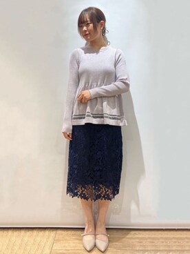 index スタッフさん(レディース・157cm)の秋コーディネート