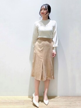 index スタッフさん（レディース・160cm）の秋コーディネート