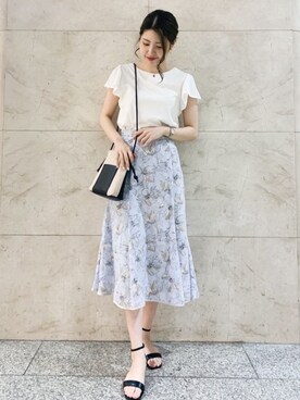 index スタッフさん(レディース・165cm)の夏コーディネート