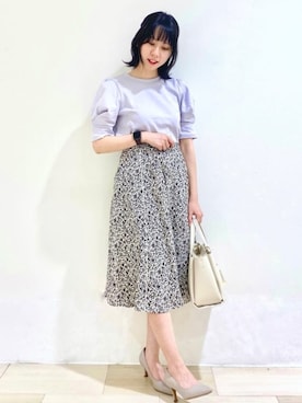 index スタッフさん(レディース・158cm)の春コーディネート