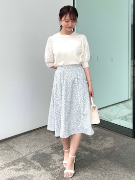 index スタッフさん(レディース・158cm)の春コーディネート