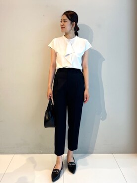 index スタッフさん（レディース・165cm）の夏コーディネート