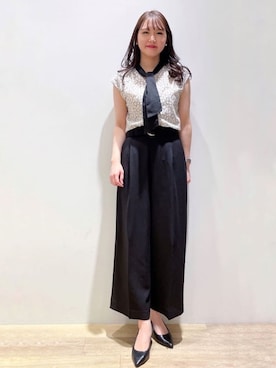 index スタッフさん（レディース・160cm）の夏コーディネート