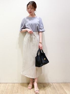 index スタッフさん(レディース・157cm)の春コーディネート