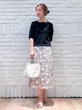 index スタッフさん(レディース・157cm)の夏コーディネート