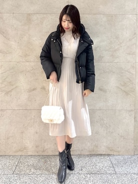 「index（インデックス）のアイテム」を使った、index スタッフさん（レディース・165cm）の冬コーディネート