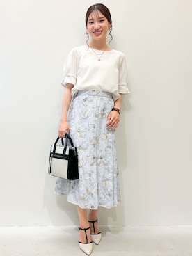 index スタッフさん(レディース・157cm)の春コーディネート