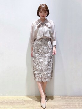 index スタッフさん(レディース・160cm)の夏コーディネート