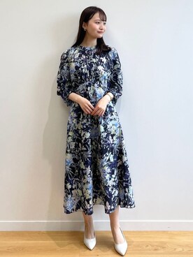 index スタッフさん（レディース・158cm）の春コーディネート