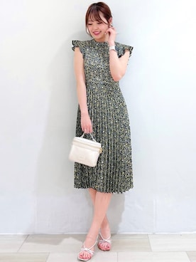 index スタッフさん（レディース・158cm）の夏コーディネート