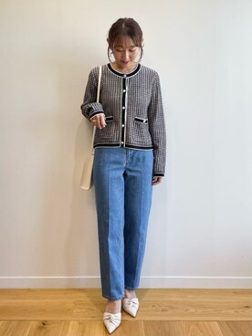 index スタッフさん(レディース・157cm)の秋コーディネート