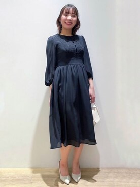 index スタッフさん（レディース・156cm）の春コーディネート