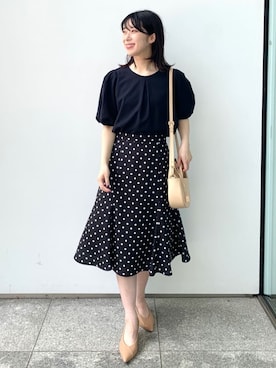 index スタッフさん(レディース・158cm)の夏コーディネート