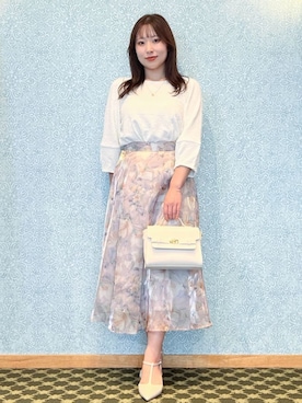 index スタッフさん（レディース・149cm）の秋コーディネート