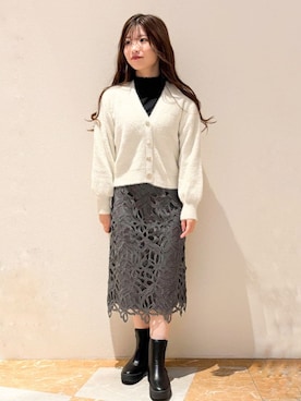 「index」｜index スタッフさん（レディース・156cm）の秋コーディネート