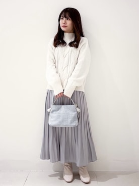 「index」｜index スタッフさん（レディース・147cm）の秋コーディネート