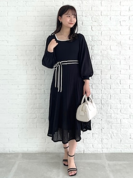 index スタッフさん（レディース・158cm）の春コーディネート