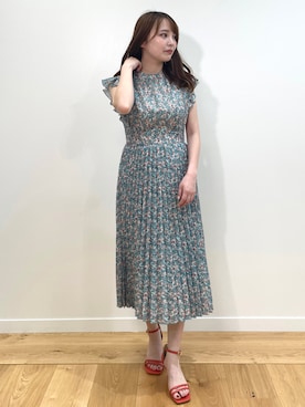 index スタッフさん(レディース・158cm)の春コーディネート