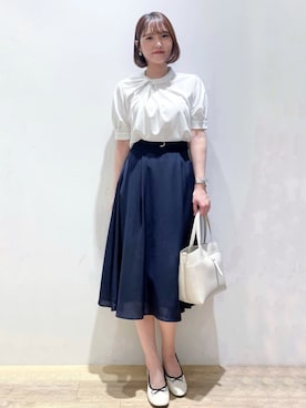 index スタッフさん(レディース・160cm)の夏コーディネート