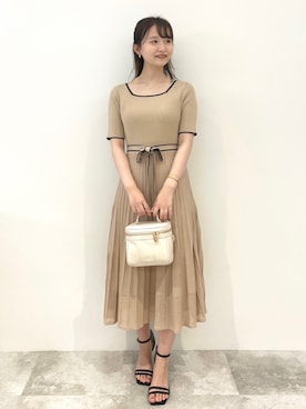 index スタッフさん(レディース・158cm)の春コーディネート