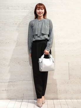 index スタッフさん(レディース・157cm)の秋コーディネート