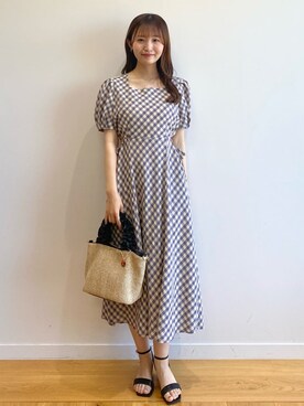 index スタッフさん(レディース・158cm)の春コーディネート