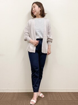 index スタッフさん(レディース・158cm)の春コーディネート