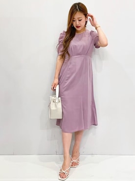 index スタッフさん（レディース・158cm）の夏コーディネート