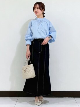 index スタッフさん(レディース・148cm)の春コーディネート