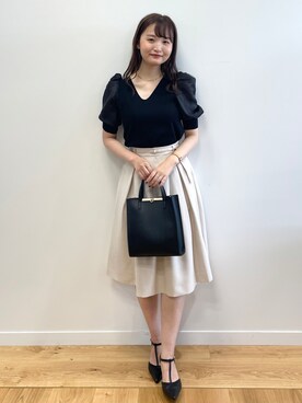 index スタッフさん(レディース・158cm)の夏コーディネート