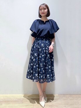 index スタッフさん（レディース・160cm）の夏コーディネート