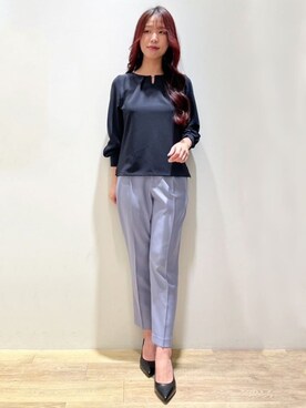 index スタッフさん（レディース・165cm）の春コーディネート