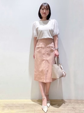 「index（インデックス）のアイテム」を使った、index スタッフさん（レディース・160cm）の春コーディネート